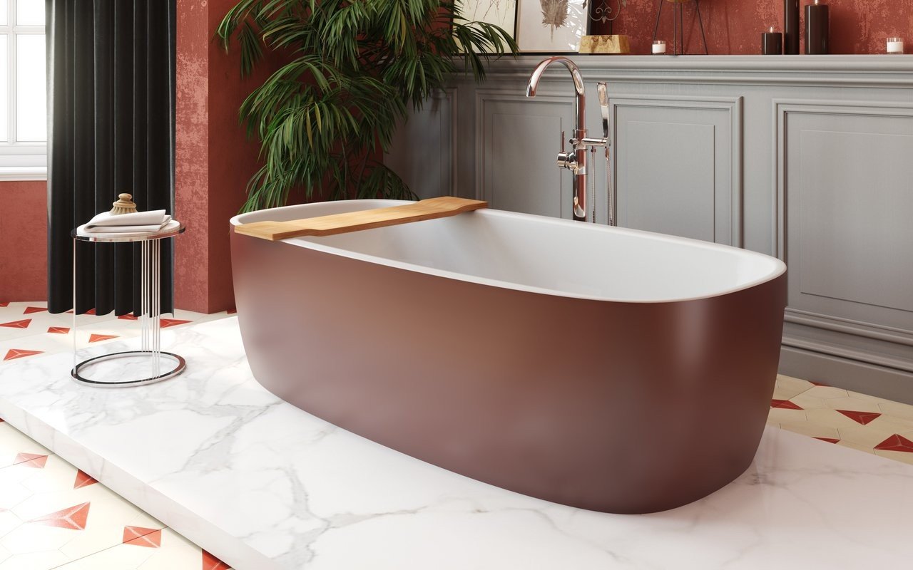 Aquatica Coletta Oxide Red Wht Freestanding Solid Surface Bathtub 02 (web)