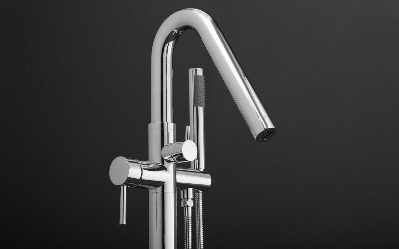 Llave de piso Colonna-WS para tina - Cromada picture № 0