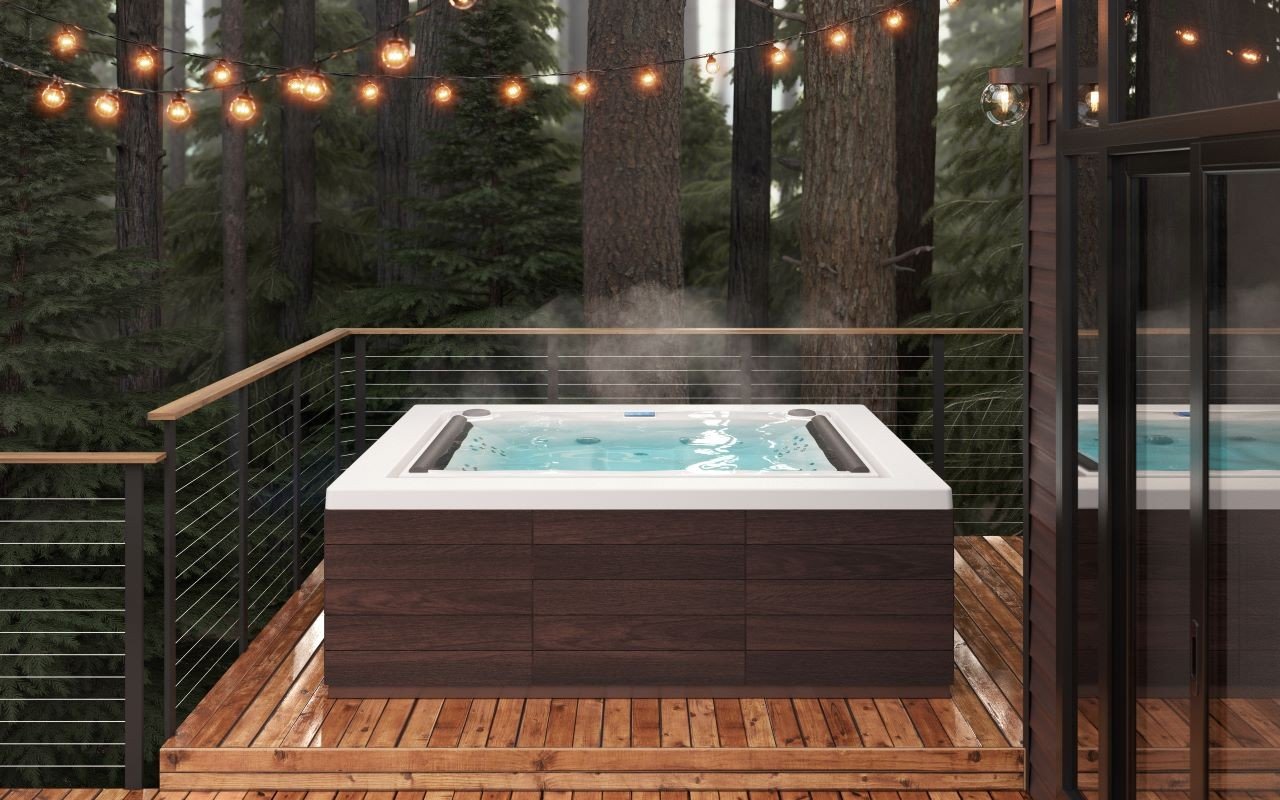 Aquatica Downtown Infinity Spa con revestimiento de madera Thermory (220/240V/50/60Hz) picture № 0