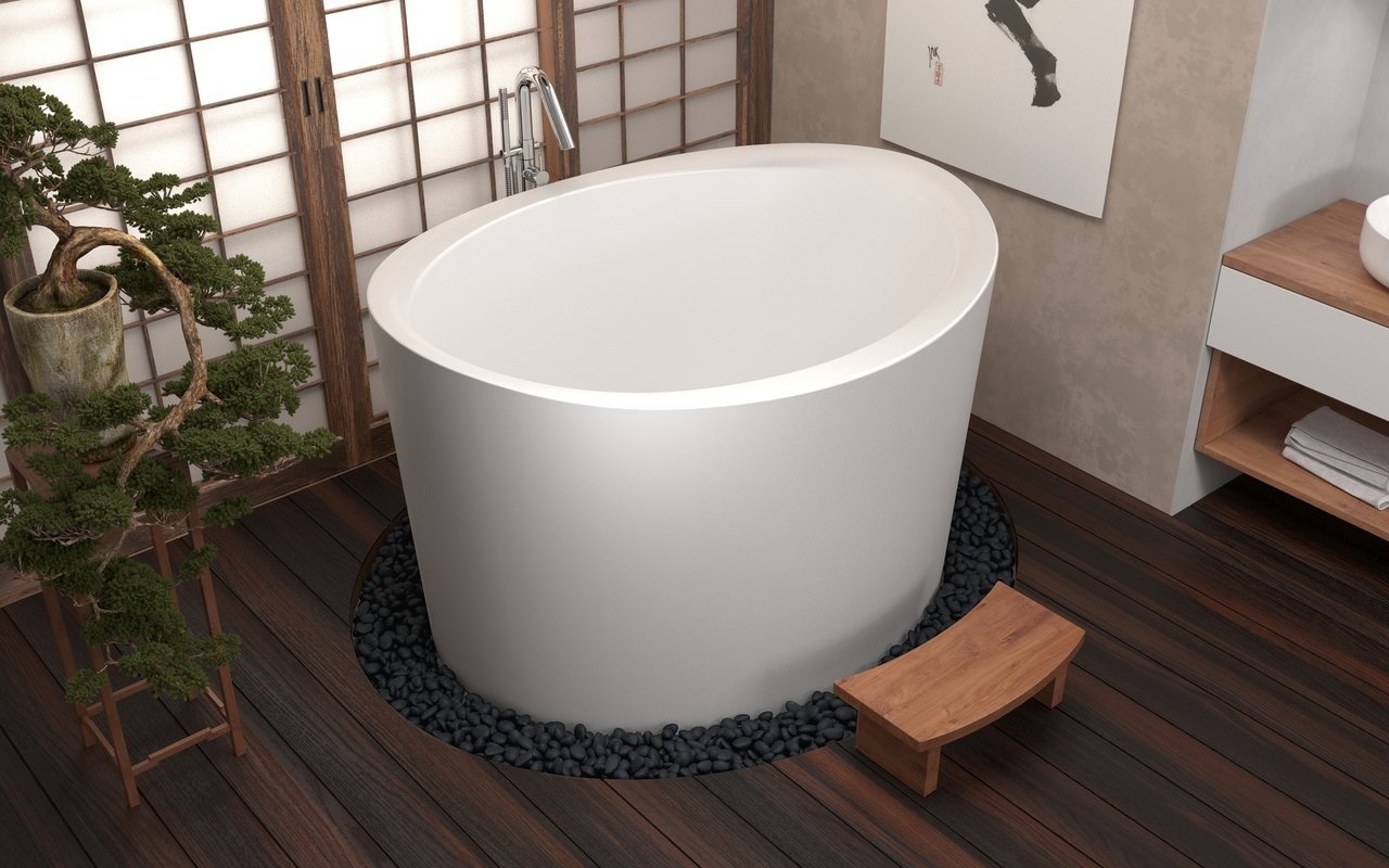 True Ofuro Duo Freestanding Stone Japanese Soaking Bathtub 03 (web)