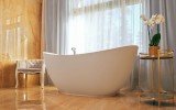 Aquatica Lillian White Freestanding Solid Surface Bathtub06