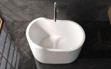 Aquatica True Ofuro Nano White Freestanding Solid Surface Bathtub02