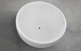 Aquatica Aura Mini Round Freestanding Solid Surface Bathtub Technical Images 02 (web)