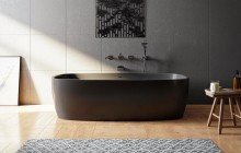 Coletta black freestanding solid surface bathtub 01 (web)