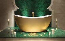 Purescape 171 Yellow Gold Wht Freestanding Solid Surface Bathtub 02 (web)