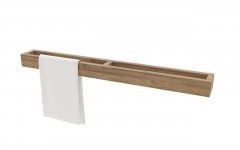 Aquatica Universal Waterproof Wall Mounted Teak Towel Rack 01 (web)