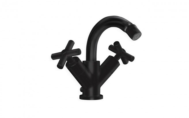 Aquatica Celine 5.25 Bidet Faucet (SKU 326) Black Matte 01 (web)