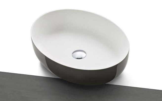 Aurora Oval Gnmt Wht Supergloss Stone Bathroom Vessel Sink06