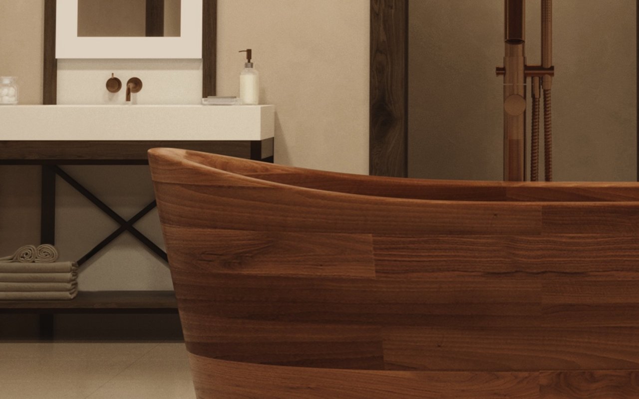 Aquatica TrueOfuro American Walnut Freestanding Wood Bathtub 11 (web)